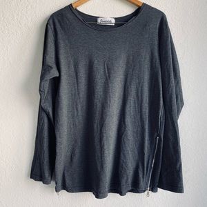 Jamickiki Brand Clothing Tops Side Tops Extended Zipper Men's